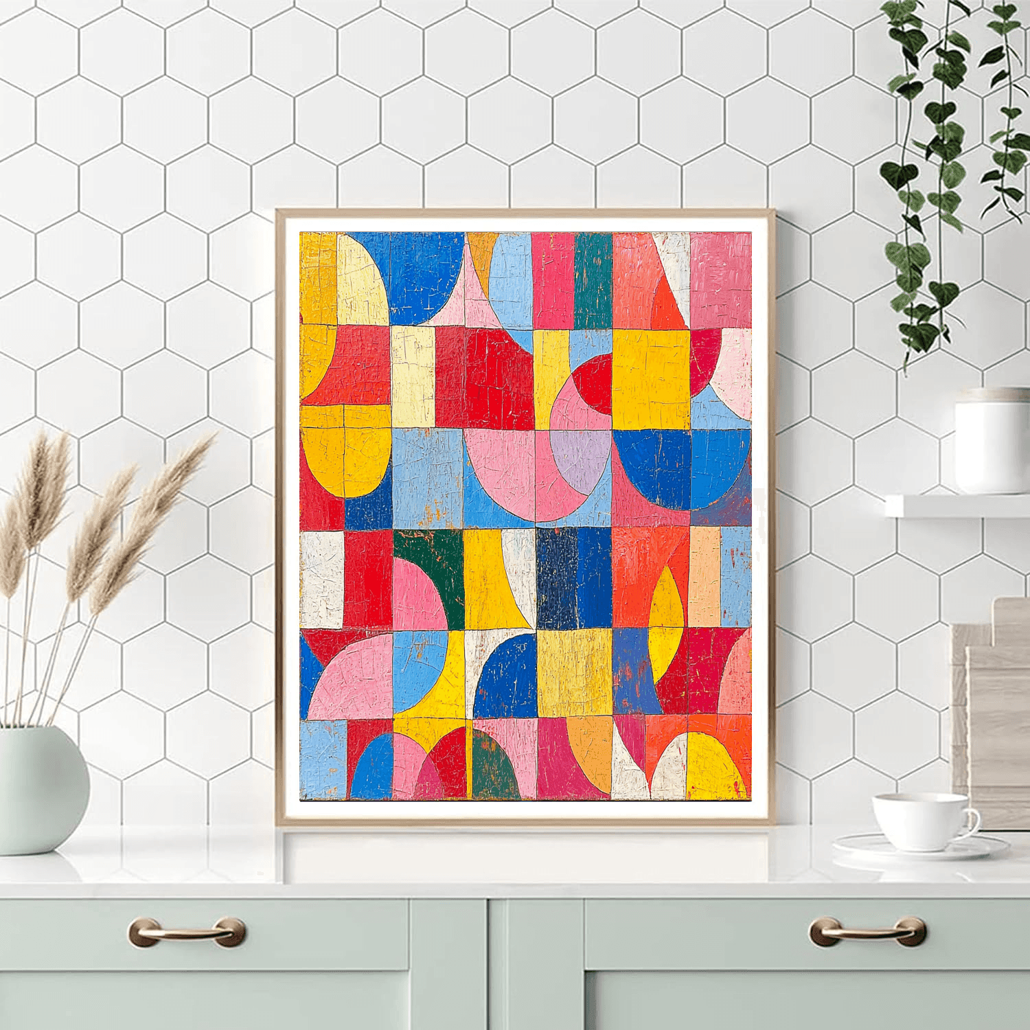 Paul Klee Inspired Patterns Of Joy  Paint By Numbers Kits