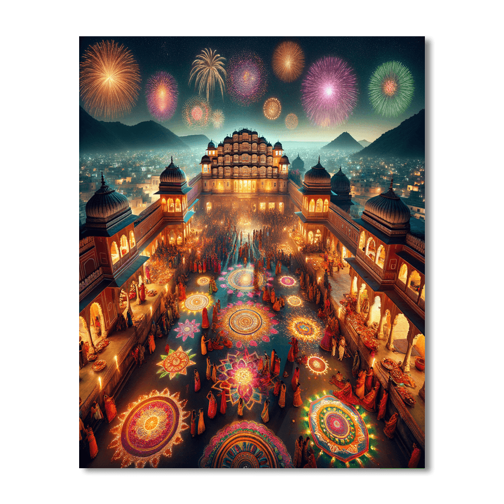 Diwali - Jaipur Paint By Number