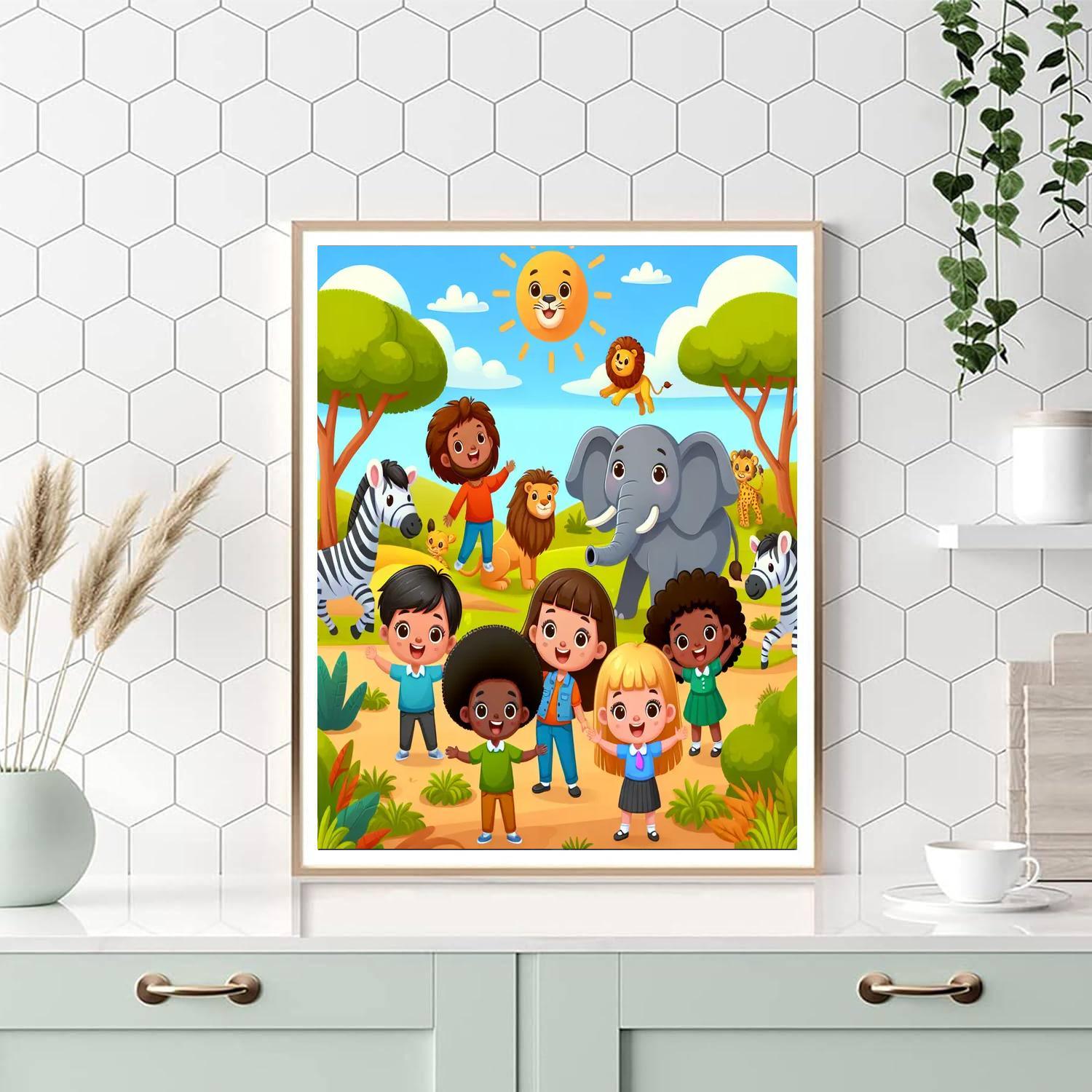 Exploring The Animal Kingdom Paint By Color