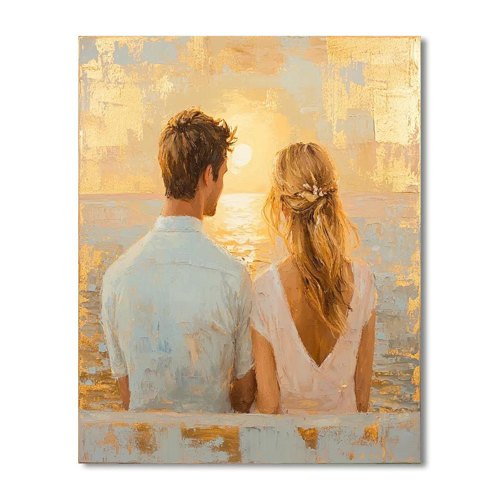 Cherishing Each Other's Dreams Paint By Color
