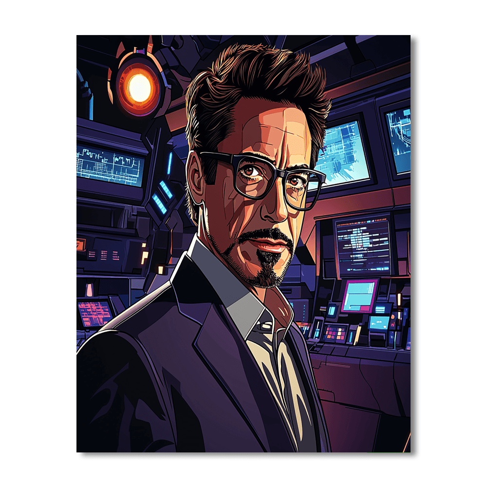 Robert Downey Jr.: The Legacy Of Iron Man’s Brilliance Paint By Numbers