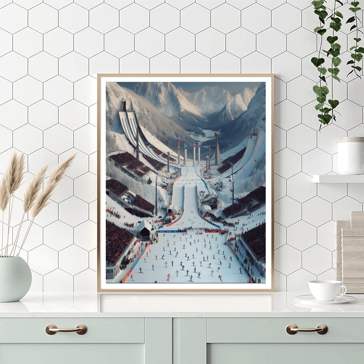 Holmenkollen Ski Festival - Norway Paint By Numbers Art