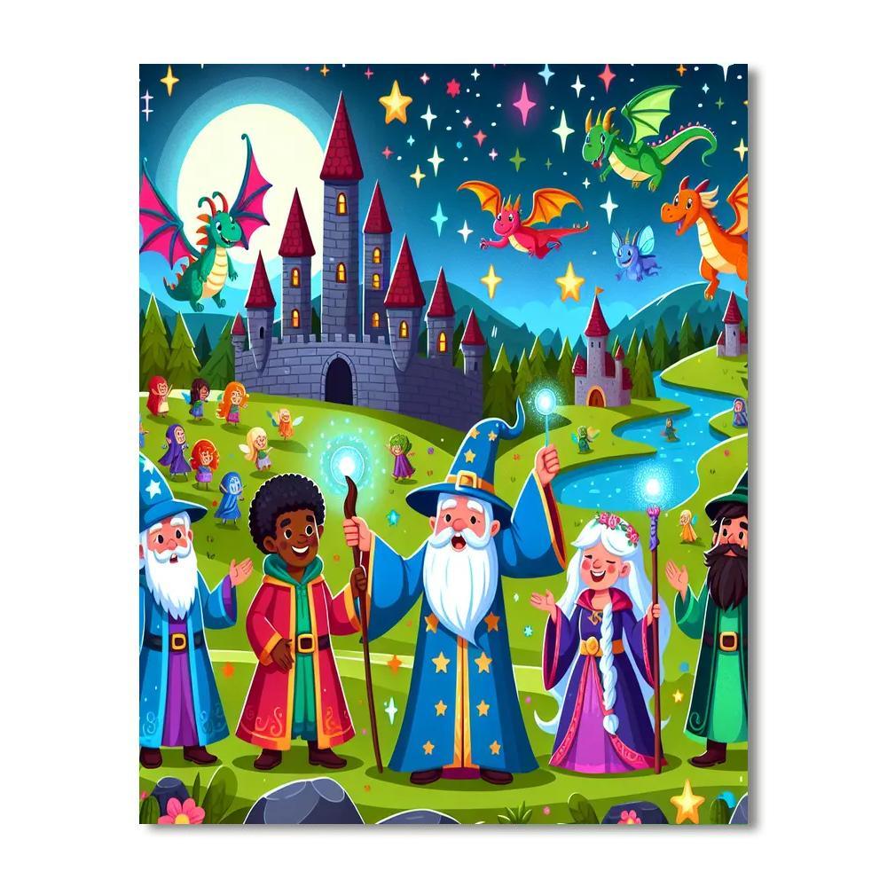 Wonderful Wizarding World Paint By Number