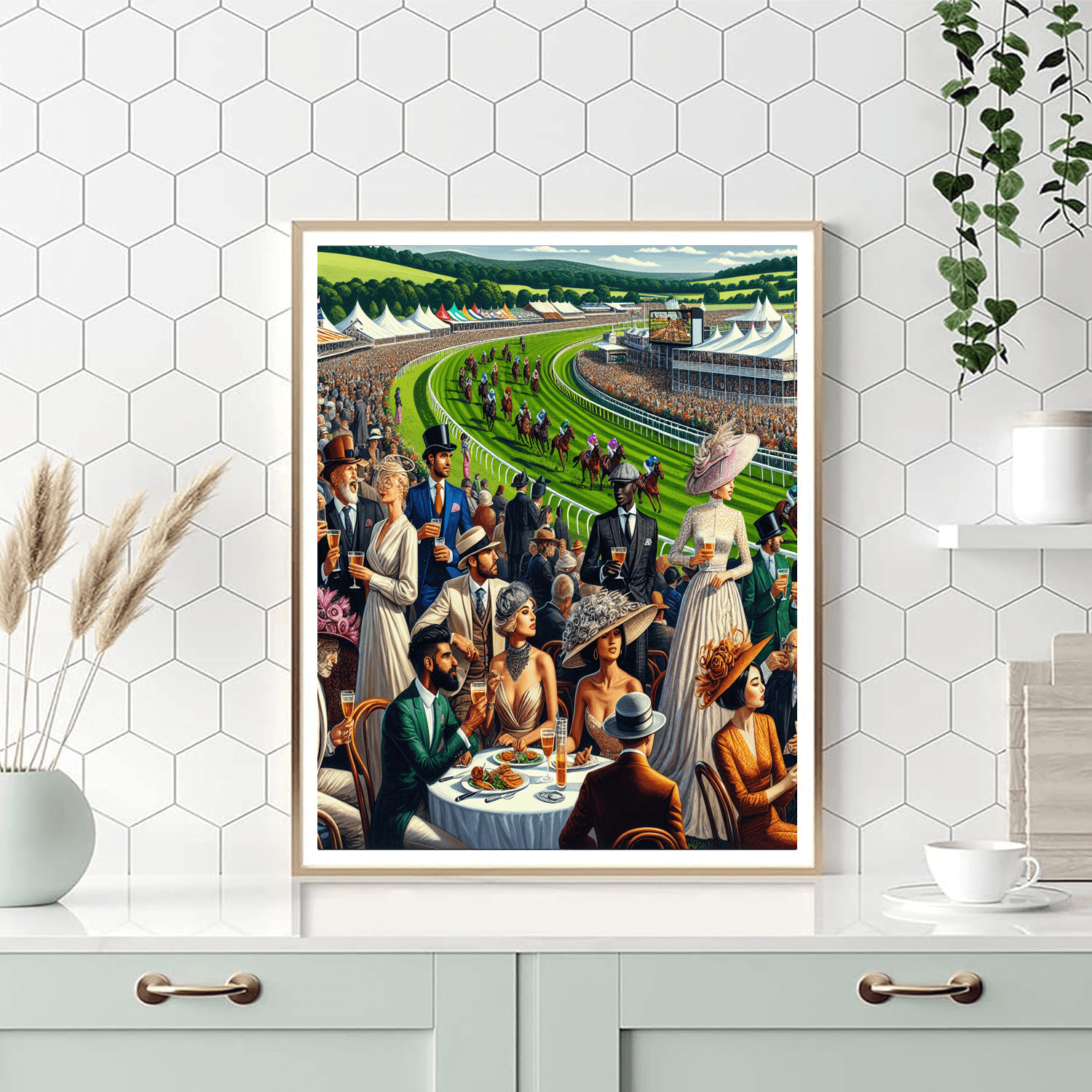 Durban July - South Africa DIY Paint By Numbers