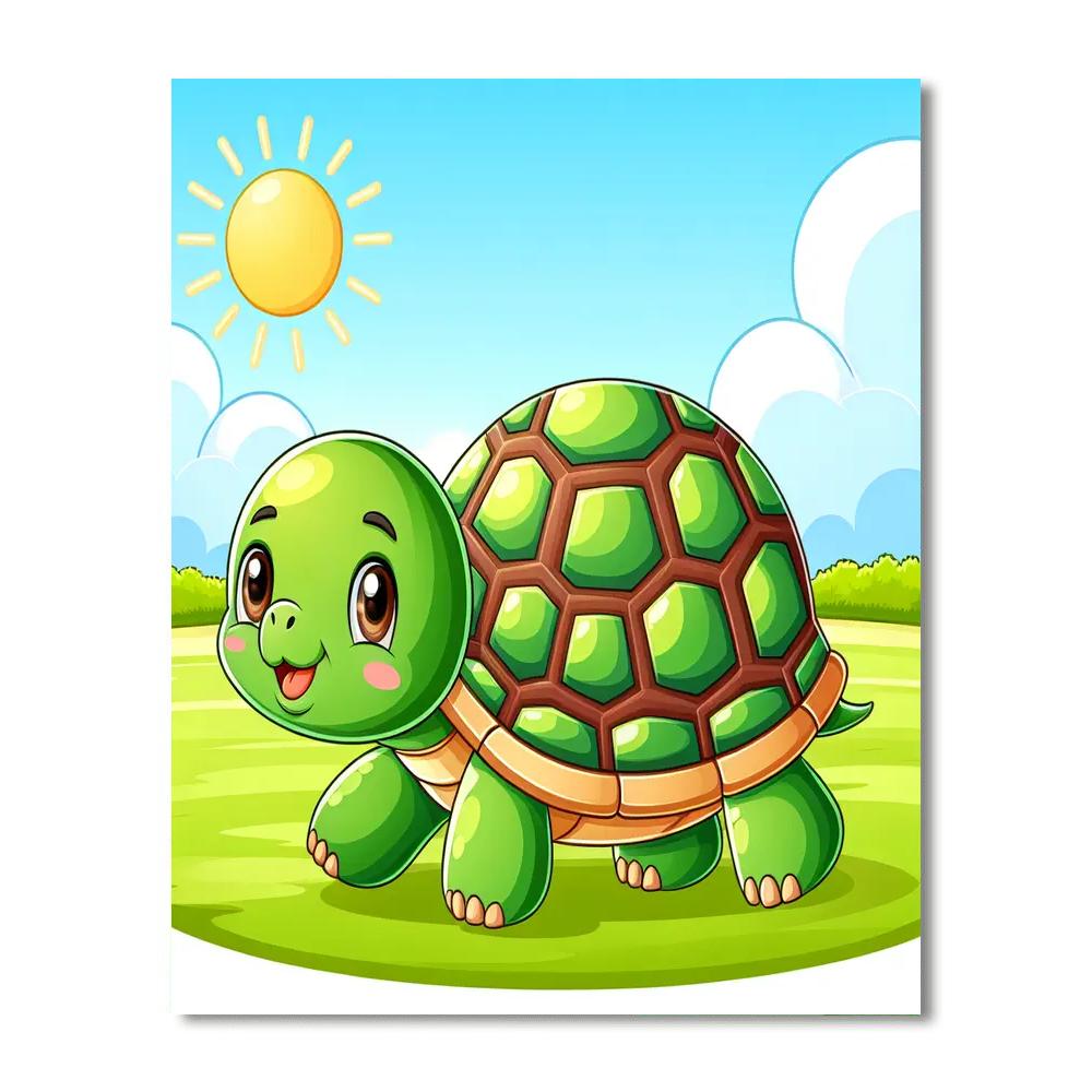 Fantastic Tortoise Paint By Color