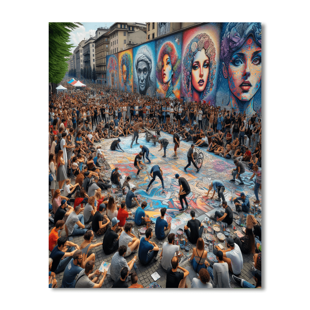 International Street Art Festival Paint By Number