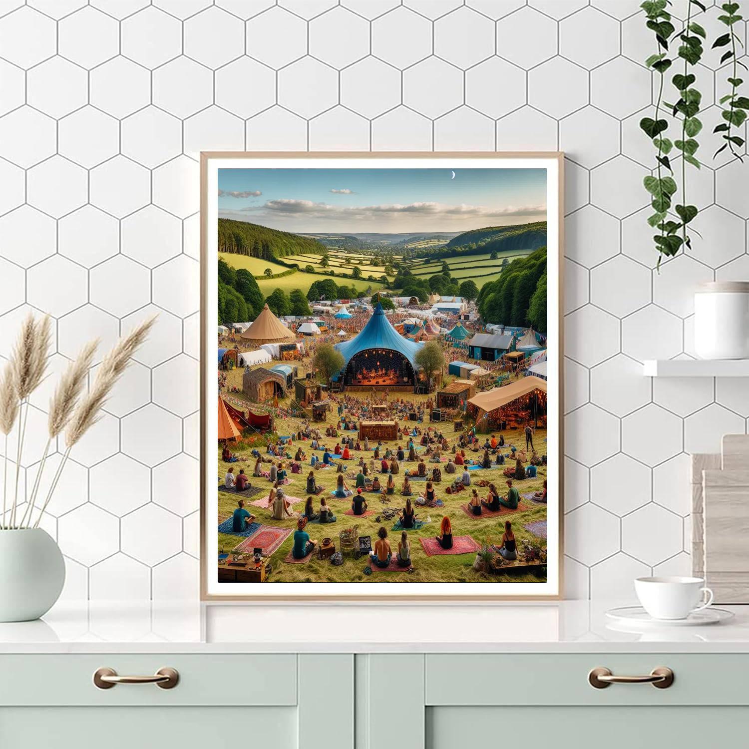 Wilderness Festival - Oxfordshire DIY Paint By Numbers