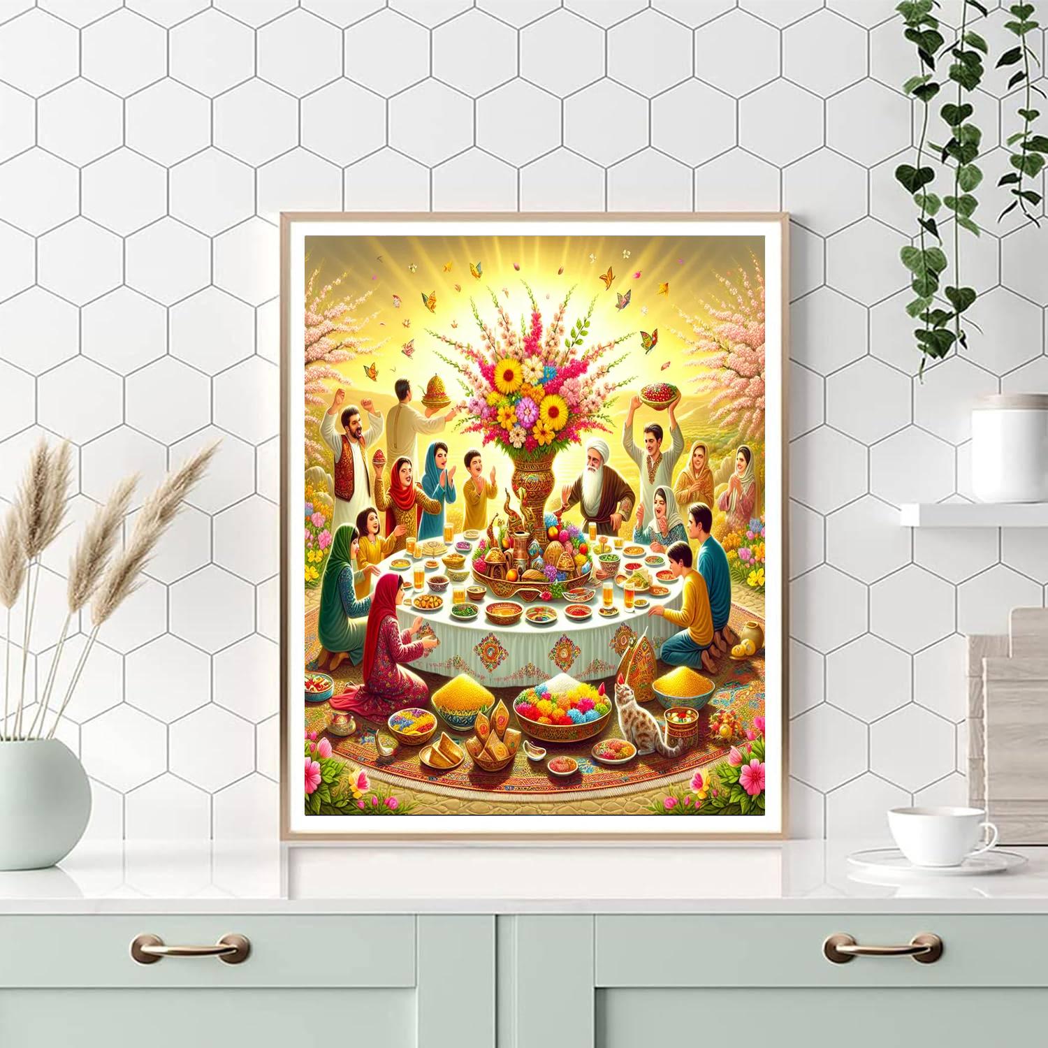 Nowruz Festival Paint By Numbers Kits