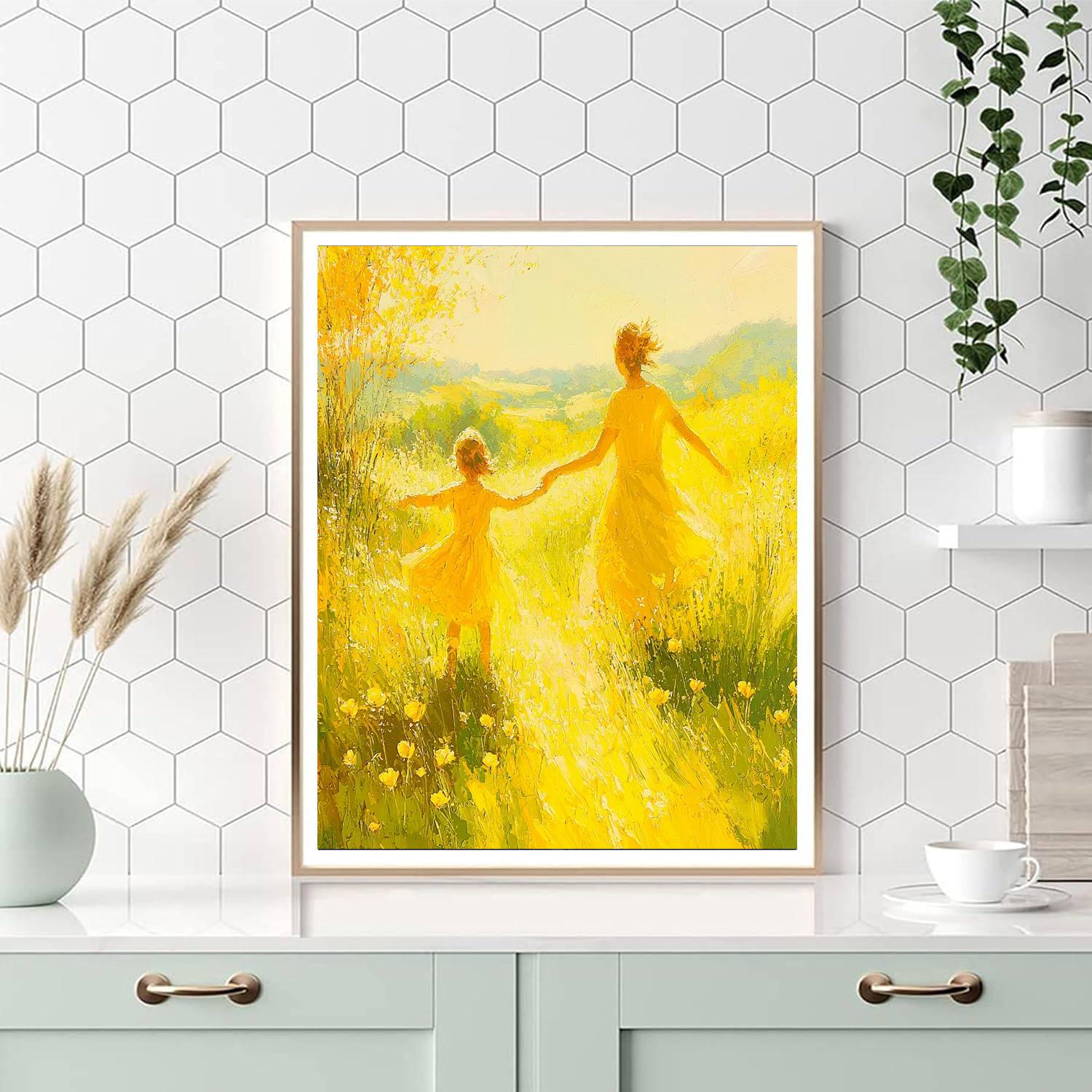 Chasing Sunbeams Paint By Color