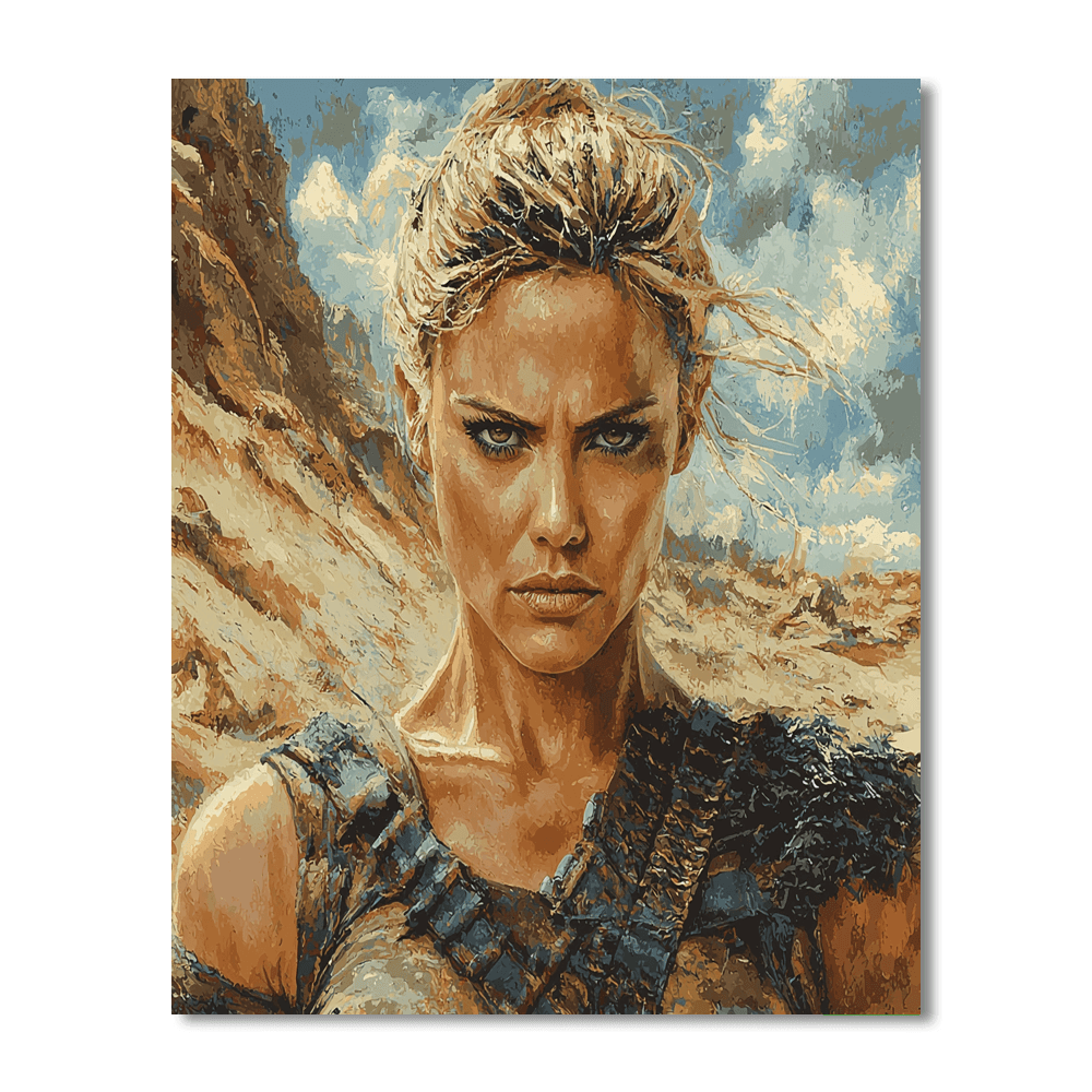Charlize Theron: The Unstoppable Force Of Furiosa Paint By Color