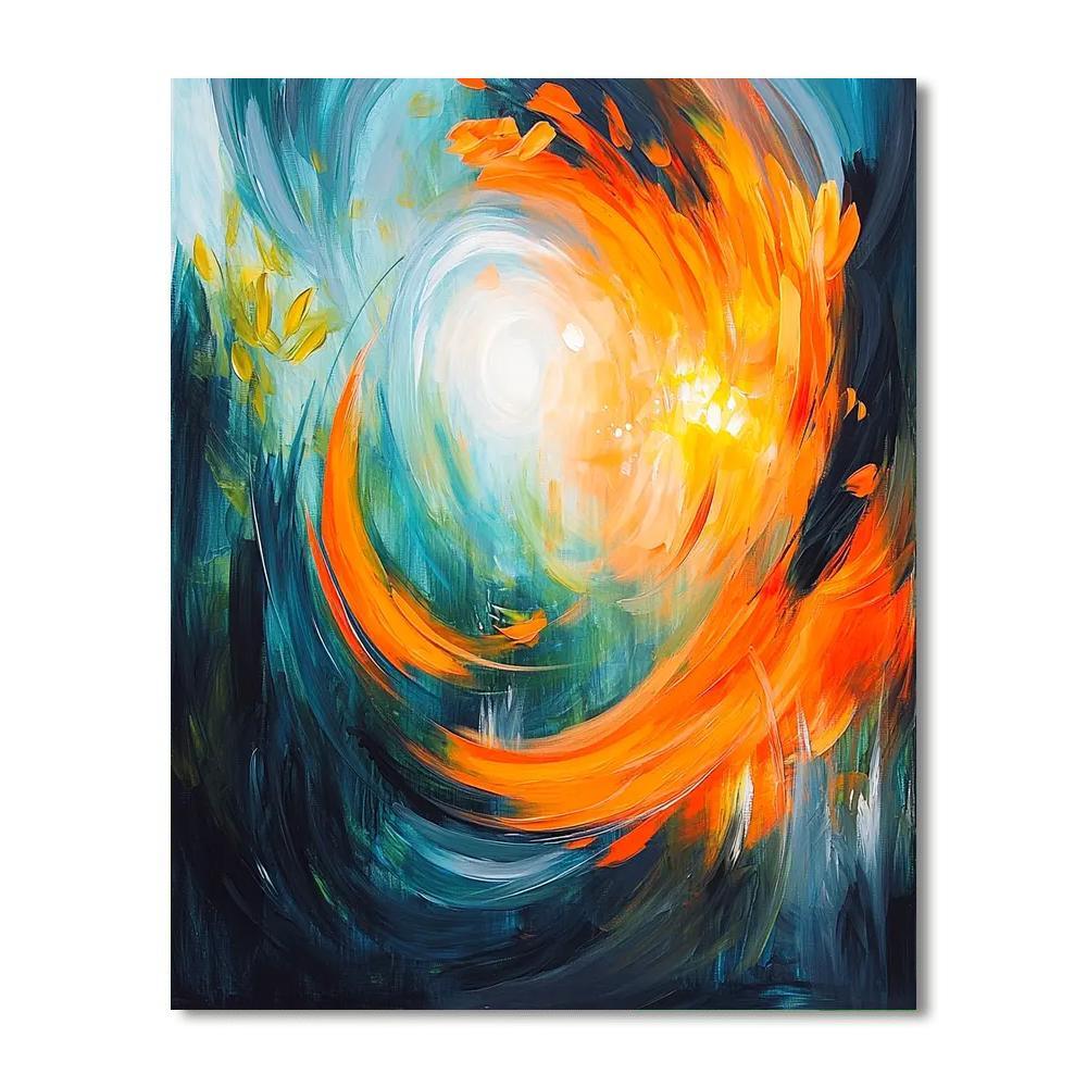 Caravaggio Inspired Luminescent Dreams  Numbered Painting Kits