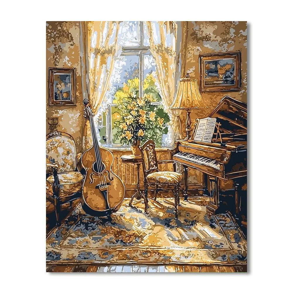 Mom's Heartfelt Melody Paint By Numbers