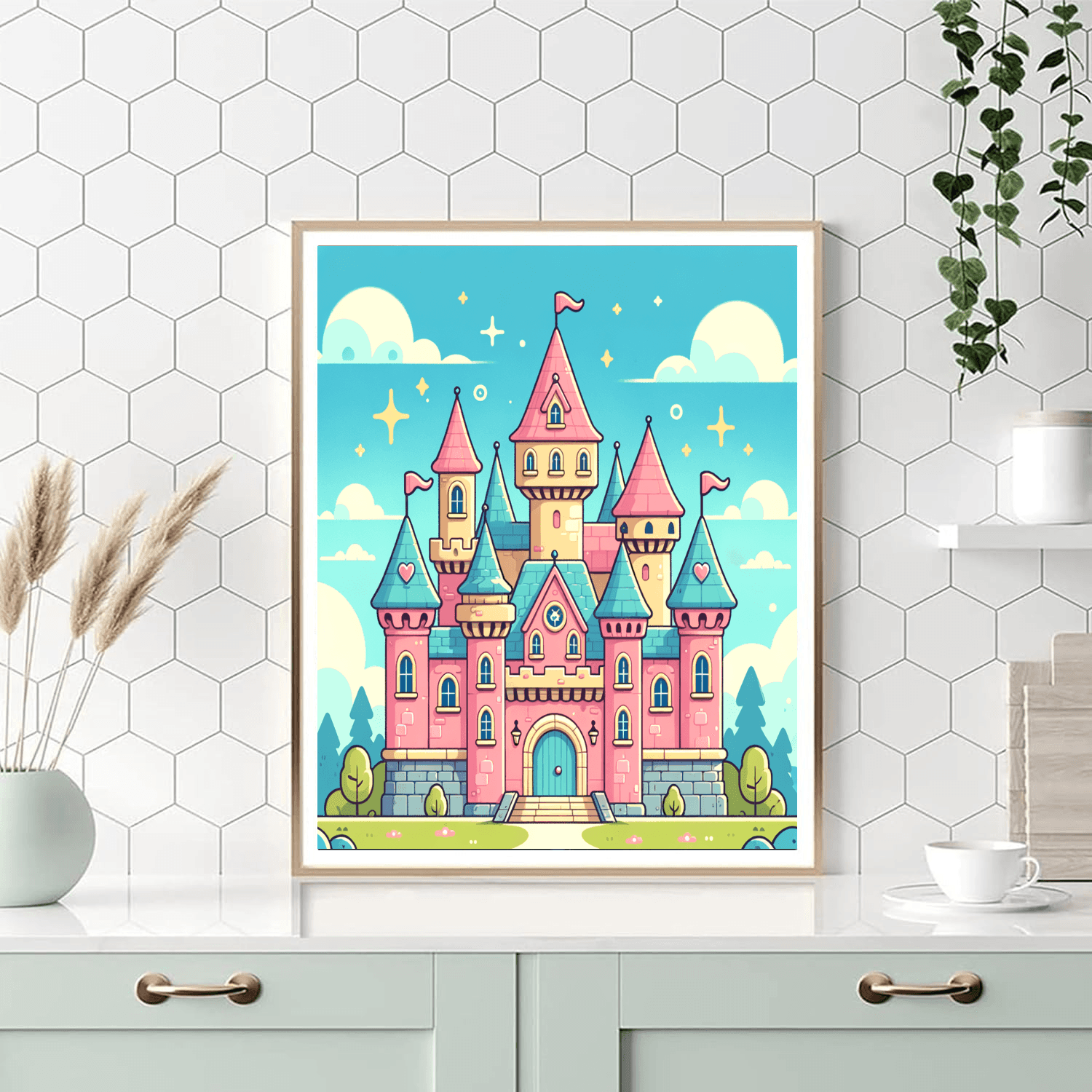 Fantastic Fairytale Castle Paint By Numbers