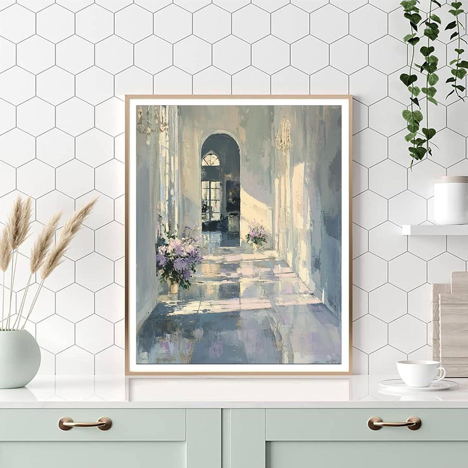 Edgar Degas Inspired Embrace Of Shadows  Paint By Color