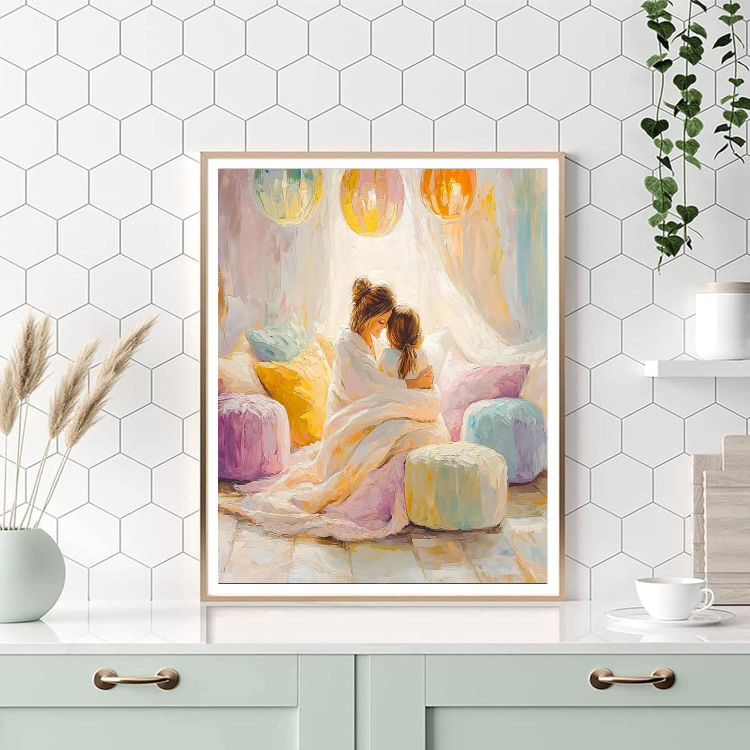 The Art Of Cuddling Paint By Numbers Kits