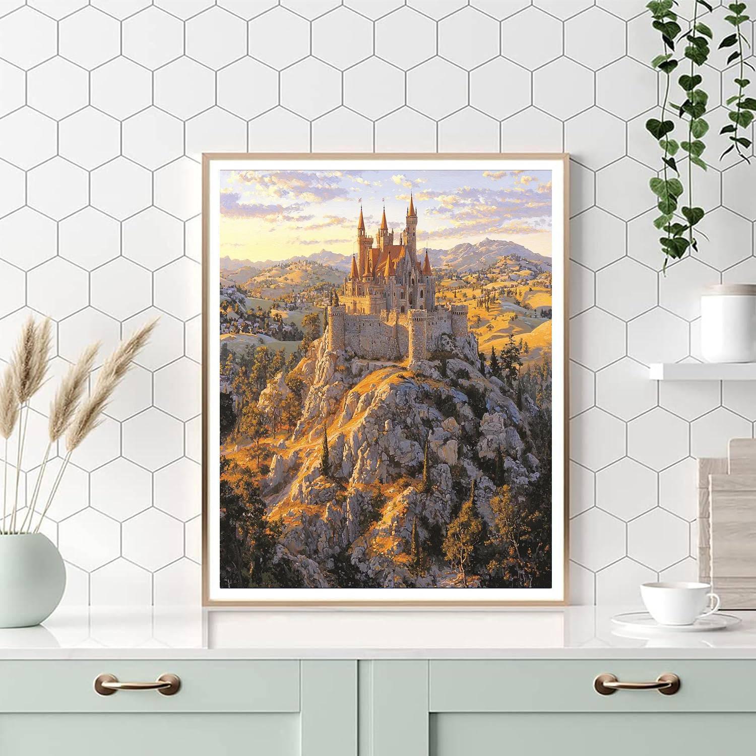Alcazar Of Segovia - Spain DIY Paint By Numbers