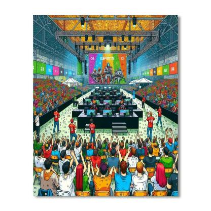 Dreamhack - Sweden Paint By Numbers Art