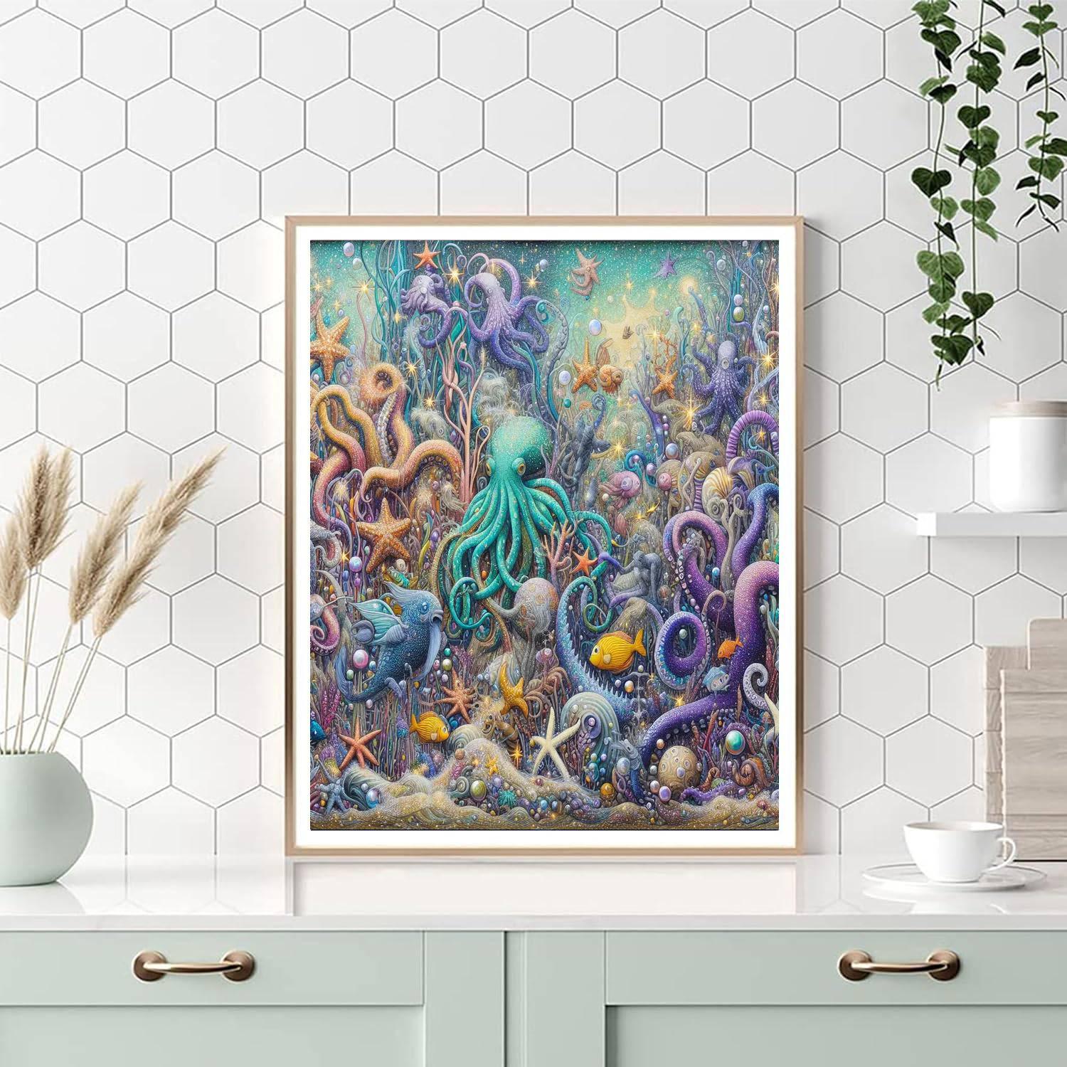 Fantasy Underworld Painting By Numbers Kit