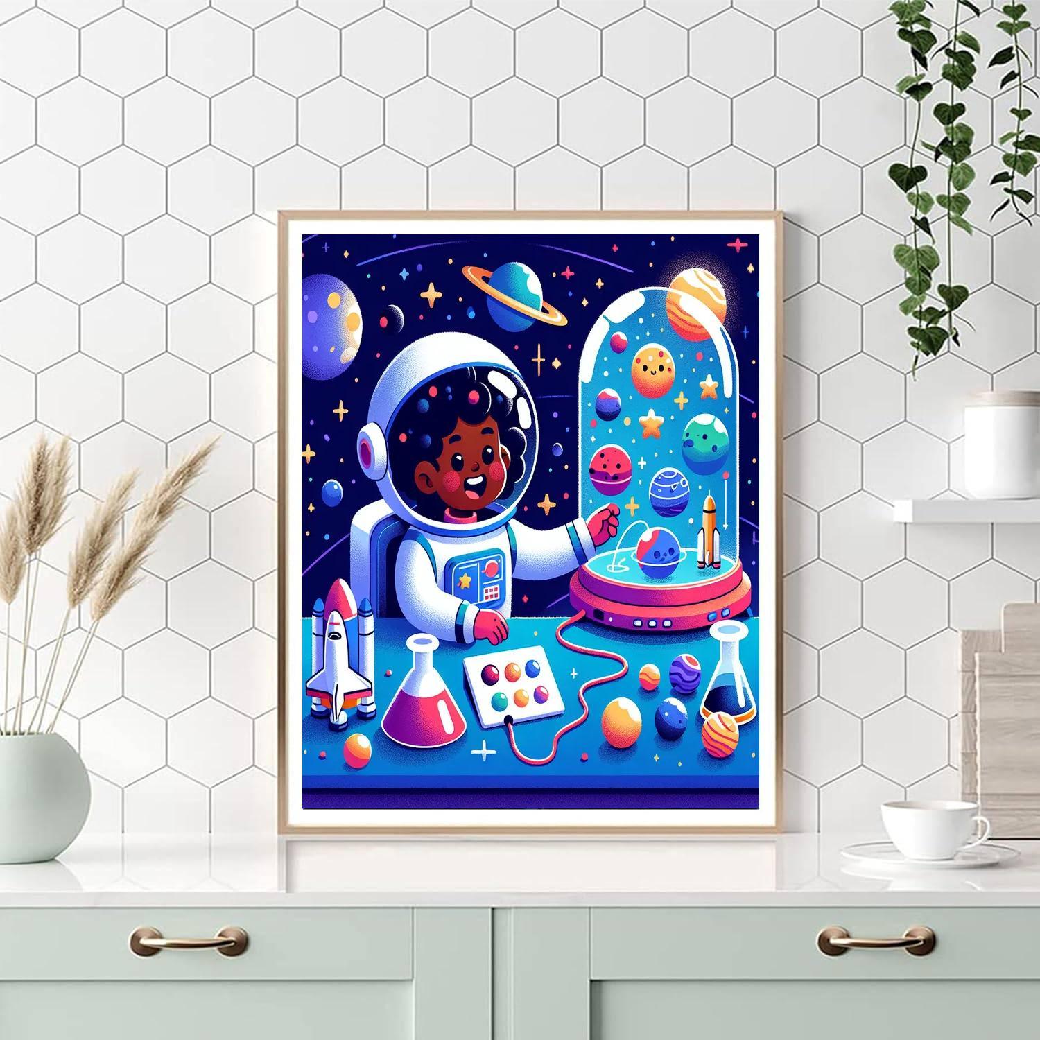 Starship Science Academy Paint By Numbers Kits