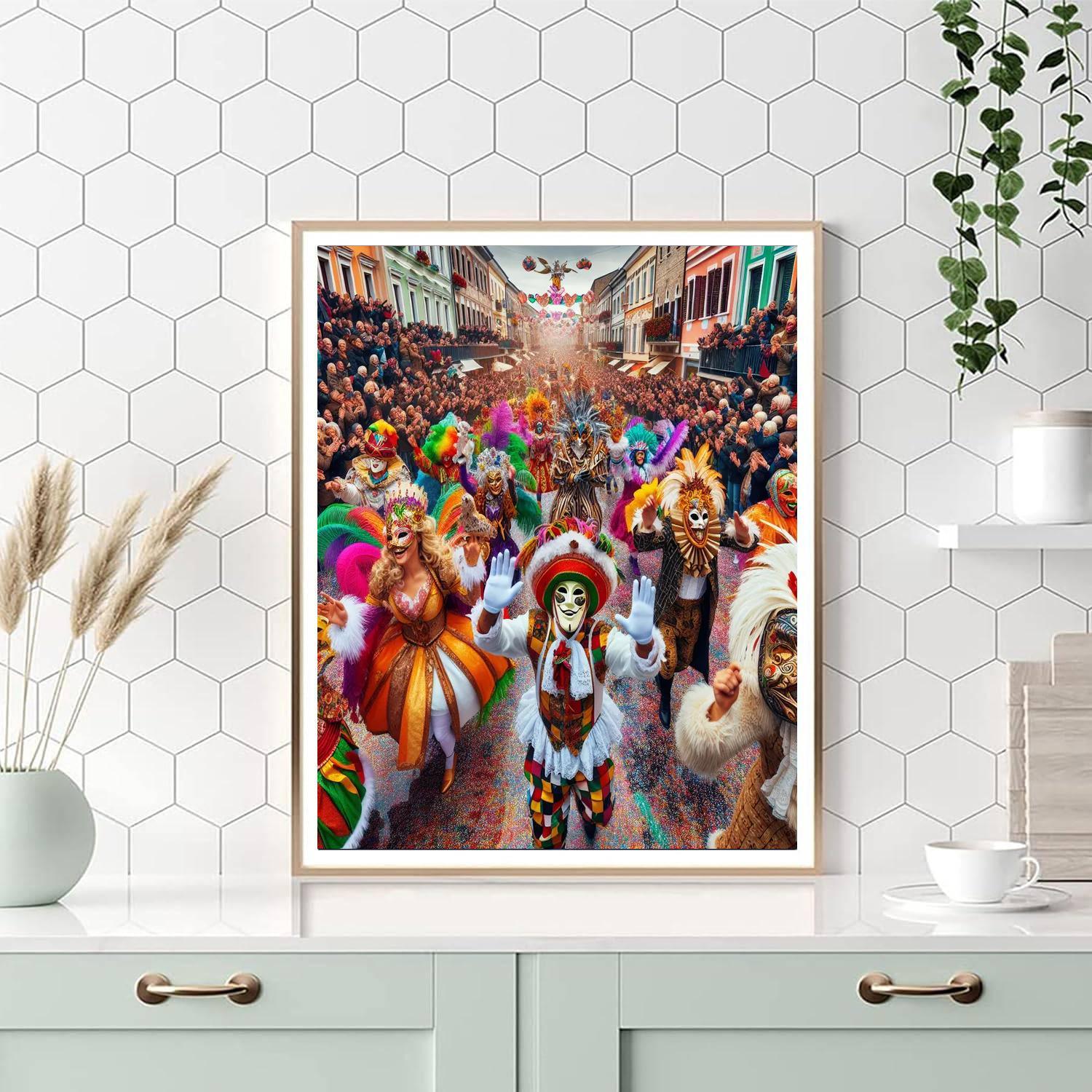 Aalborg Carnival Painting Number Kit