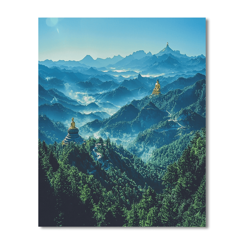 Mount Emei Numbered Painting Kits