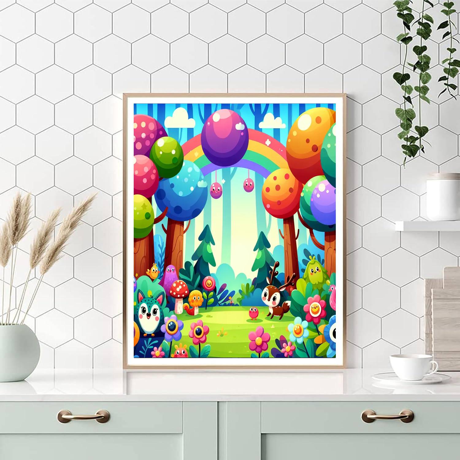 Fantastic Forests Painting Number Kit