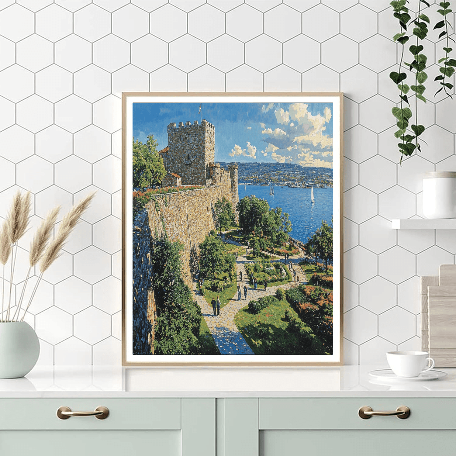 Akershus Fortress Painting By Numbers Kit