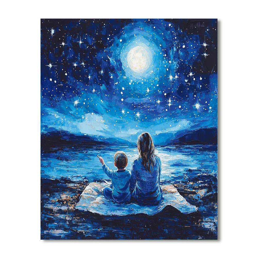 A Mother's Touch Of Magic Paint By Number