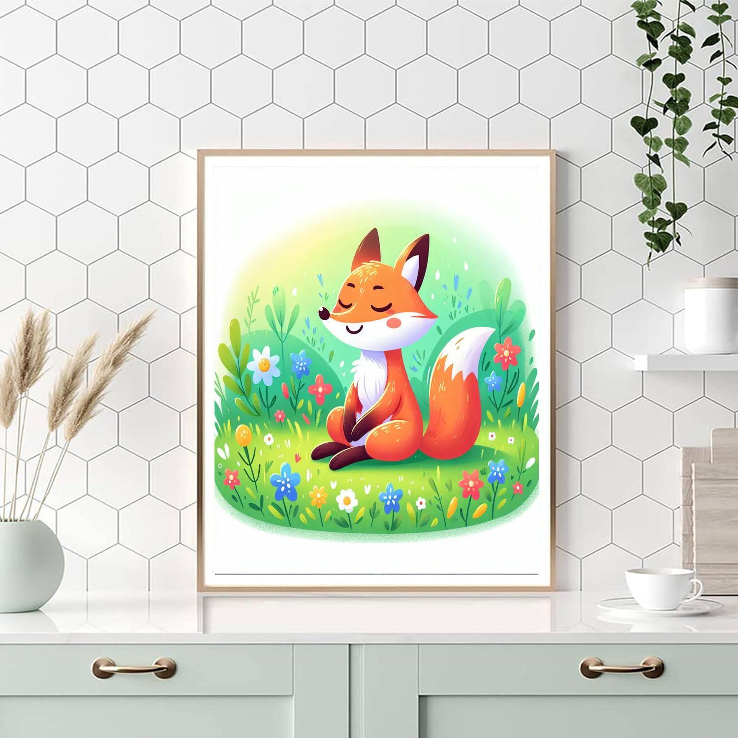 Whimsical Fox Paint By Numbers