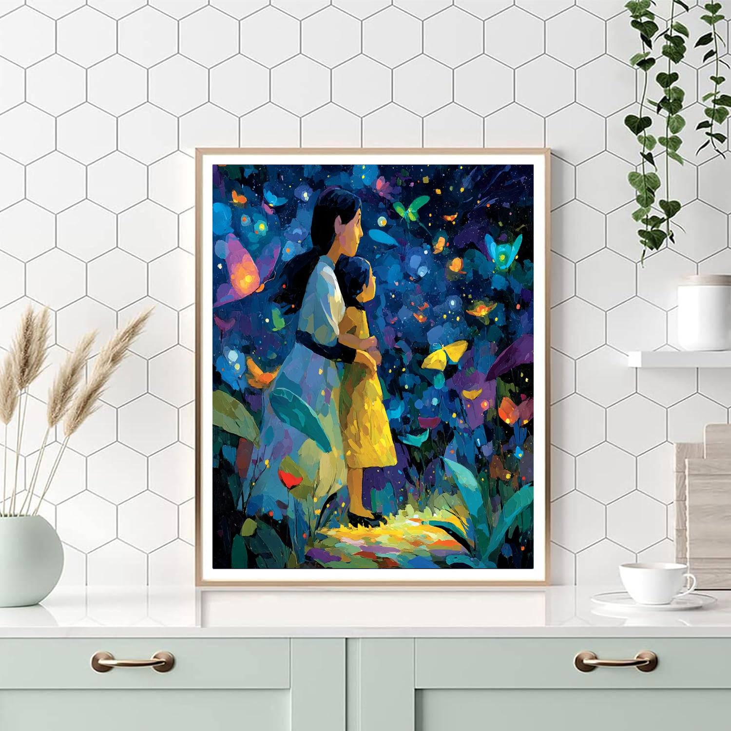 Moms Make Magic Number Painting