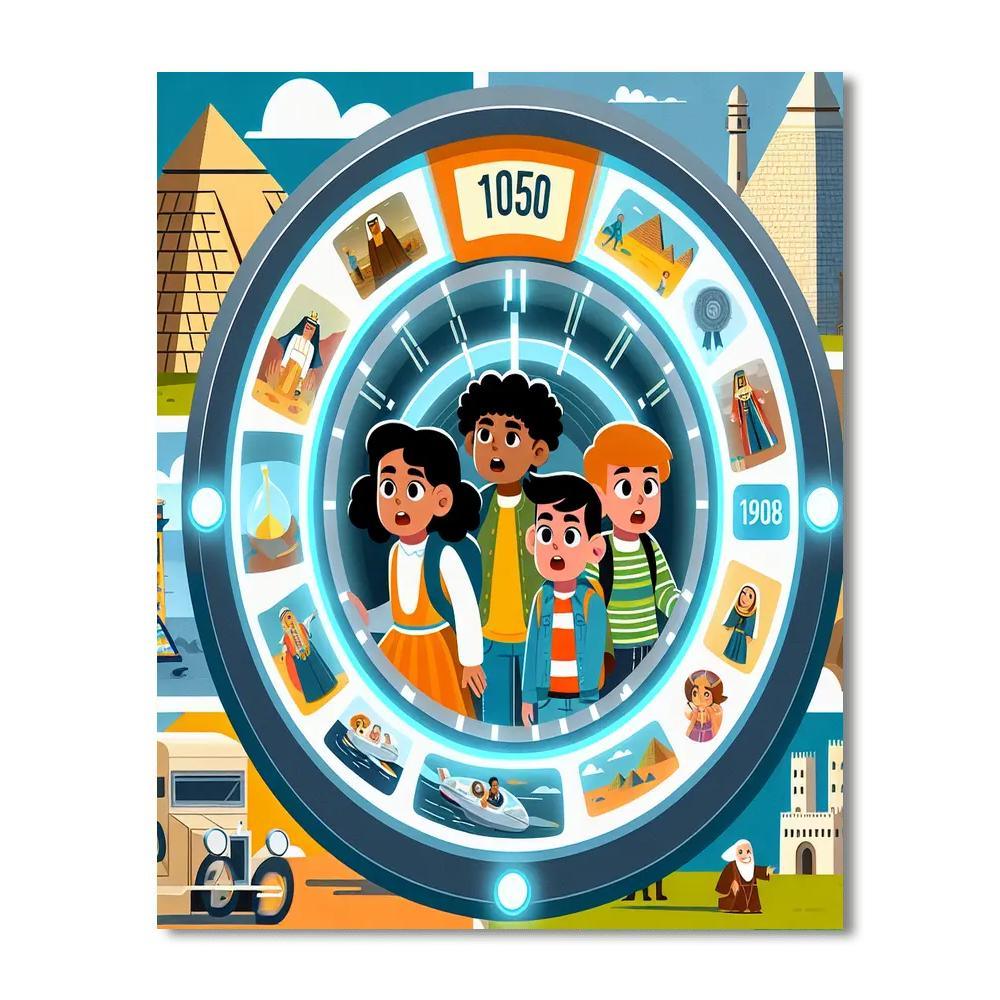 Time Travel Mysteries Paint By Numbers