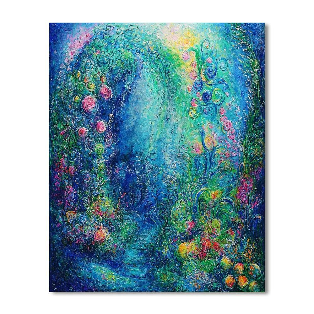 Marc Chagall Inspired Fabled Waters  DIY Paint By Numbers