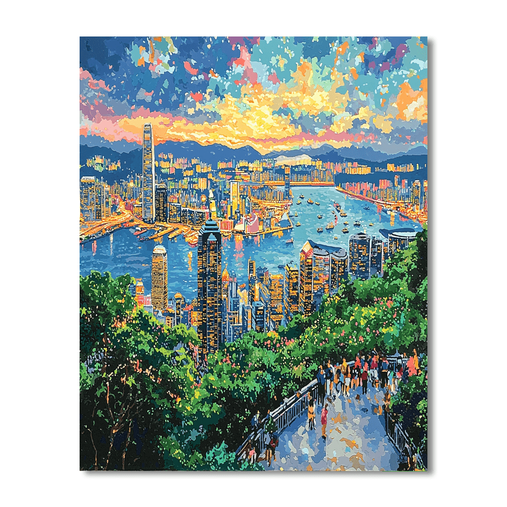 Victoria Peak Paint By Numbers
