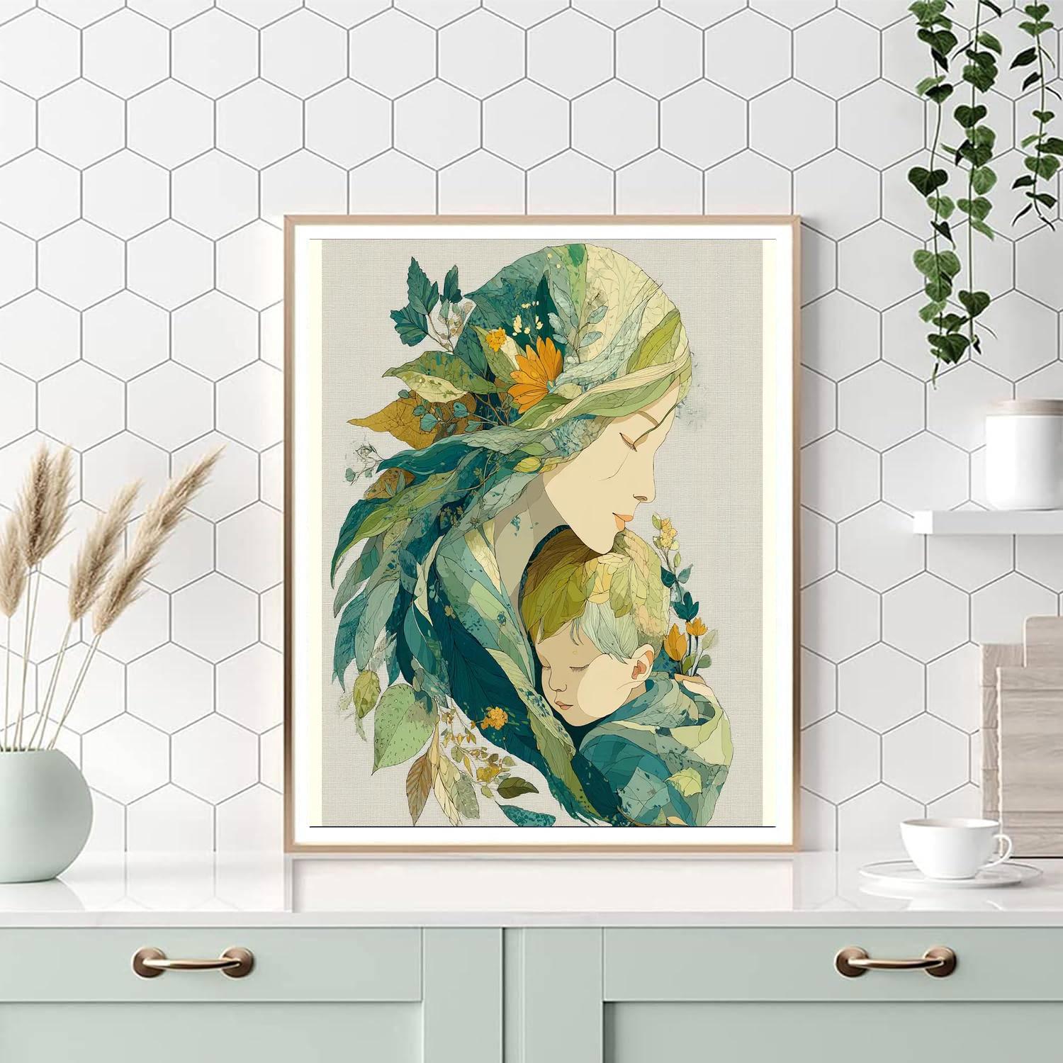 Mother Nature’s Embrace Painting Number Kit