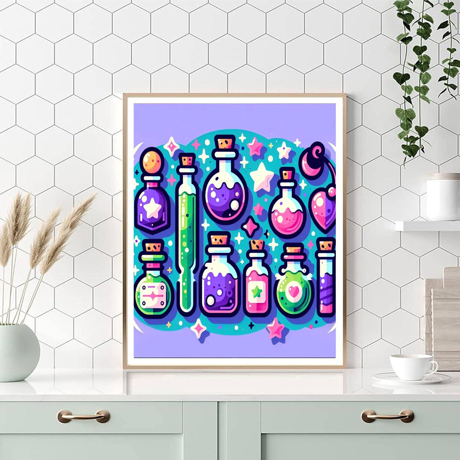 Magic Potion Kit Paint By Numbers Art