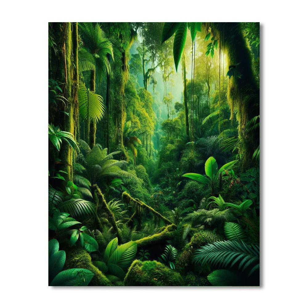 Exotic Rainforest Discovery Paint By Numbers Kits