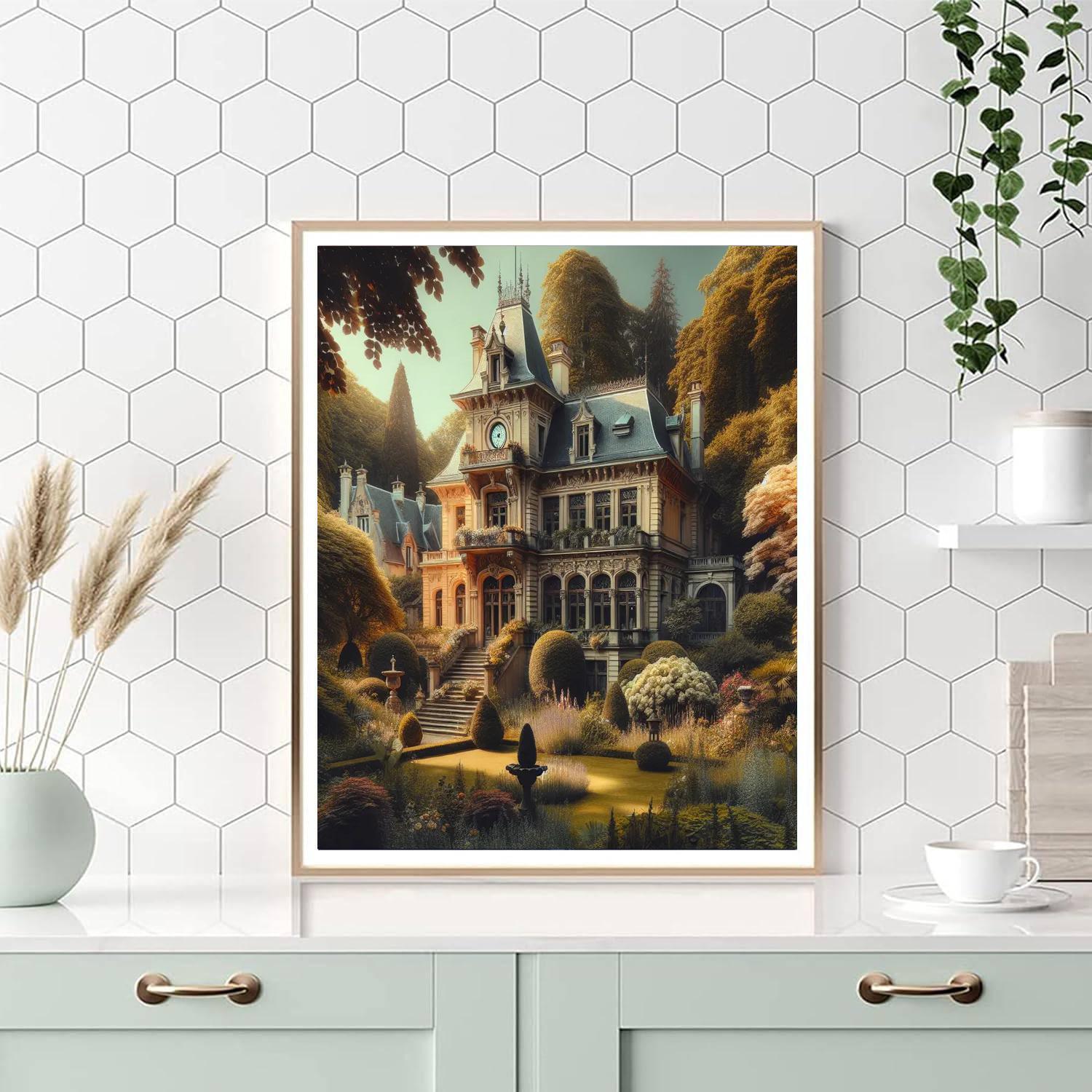 Chateau De Reverie Paint By Numbers Art