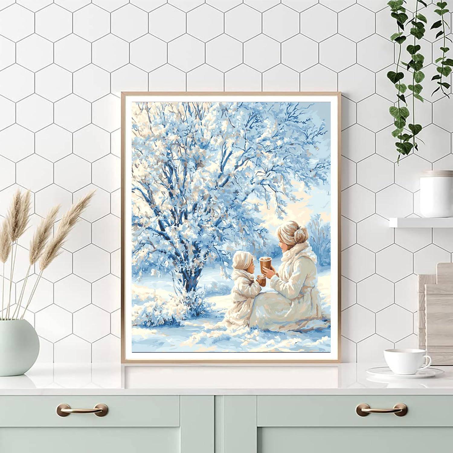 Winter Wisp Paint By Numbers