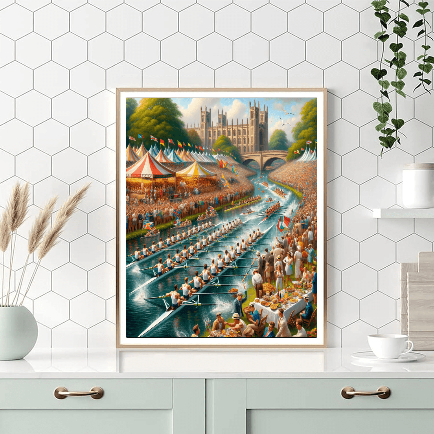 Harvard-yale Regatta - United States Paint By Color