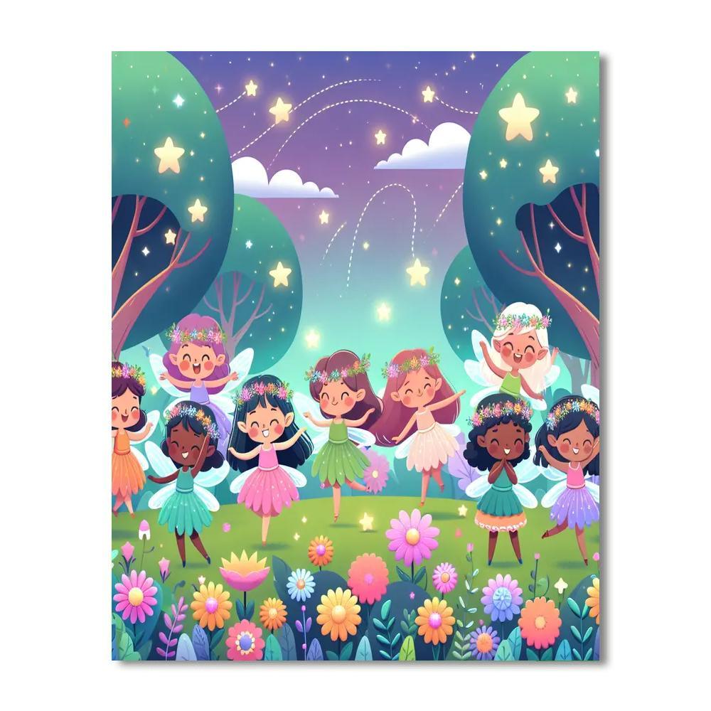 Exploring Enchanted Fairyland Paint By Number