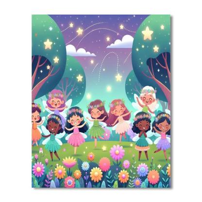 Exploring Enchanted Fairyland Paint By Number