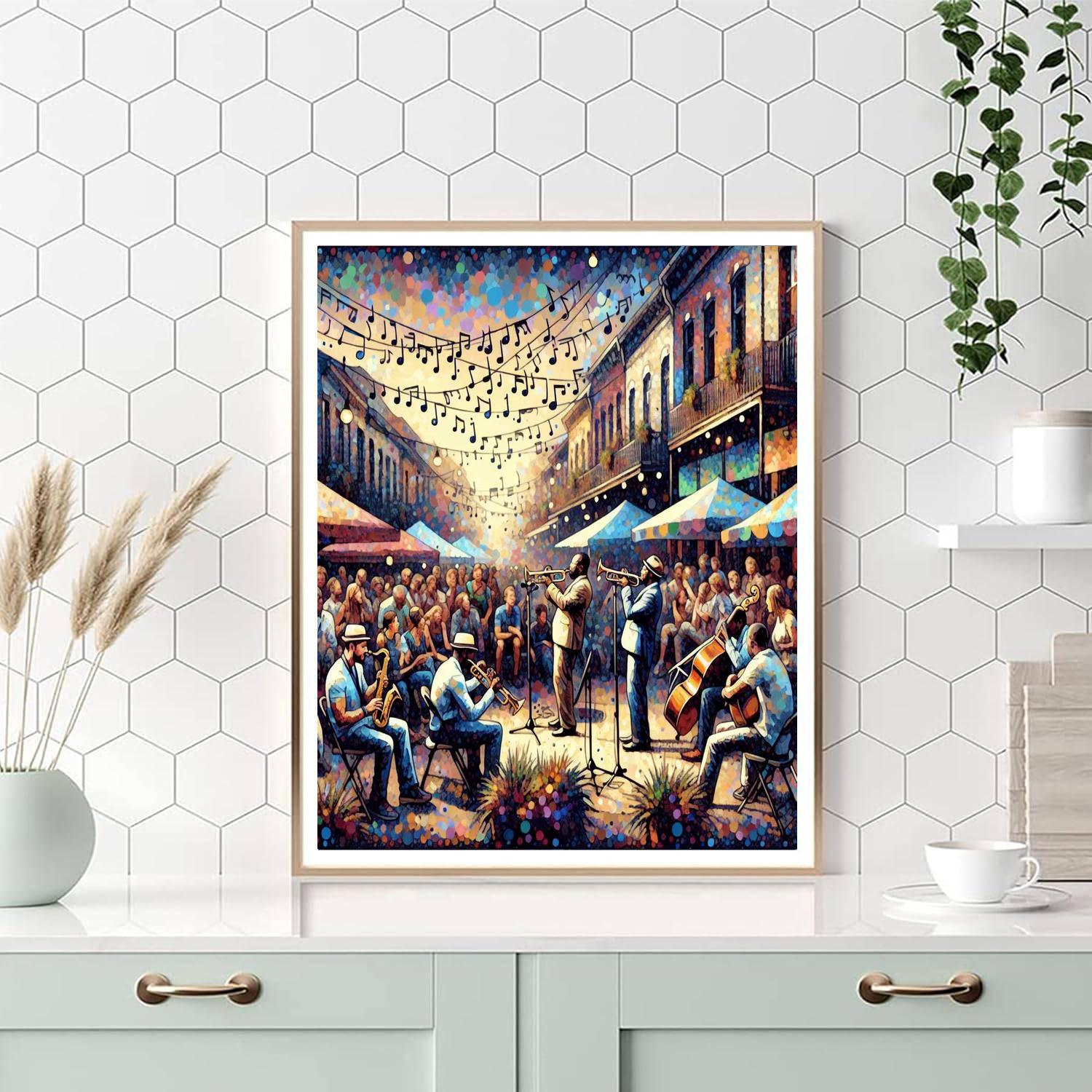 Festival Internacional De Jazz - Venezuela Paint By Color