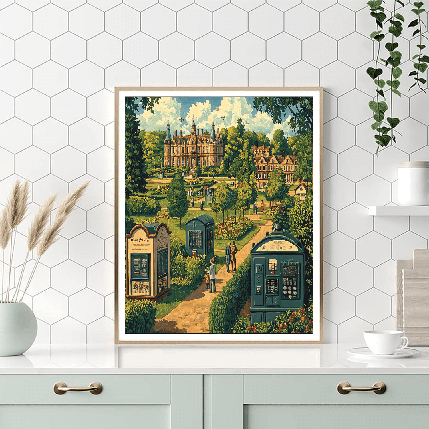 Bletchley Park - Milton Keynes, England Numbered Painting Kits