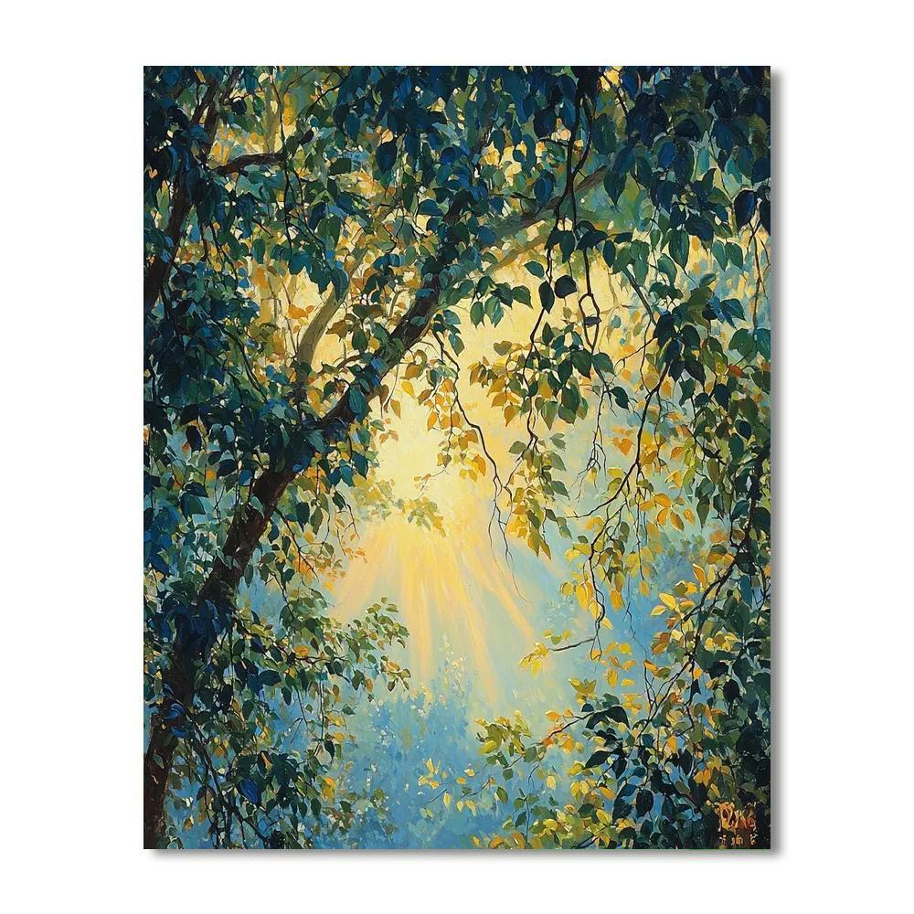 Edgar Degas Inspired Whispers Of Light  DIY Paint By Numbers