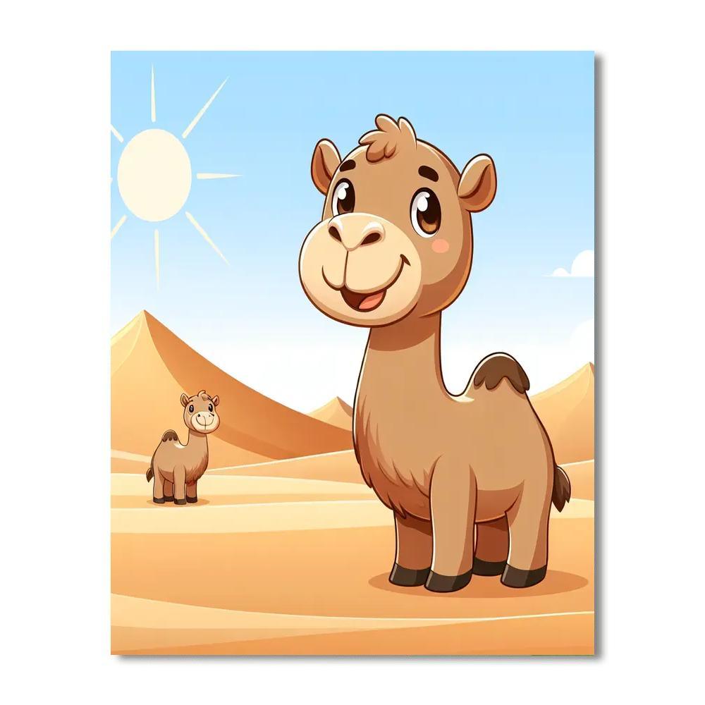 Desert Safari DIY Paint By Numbers