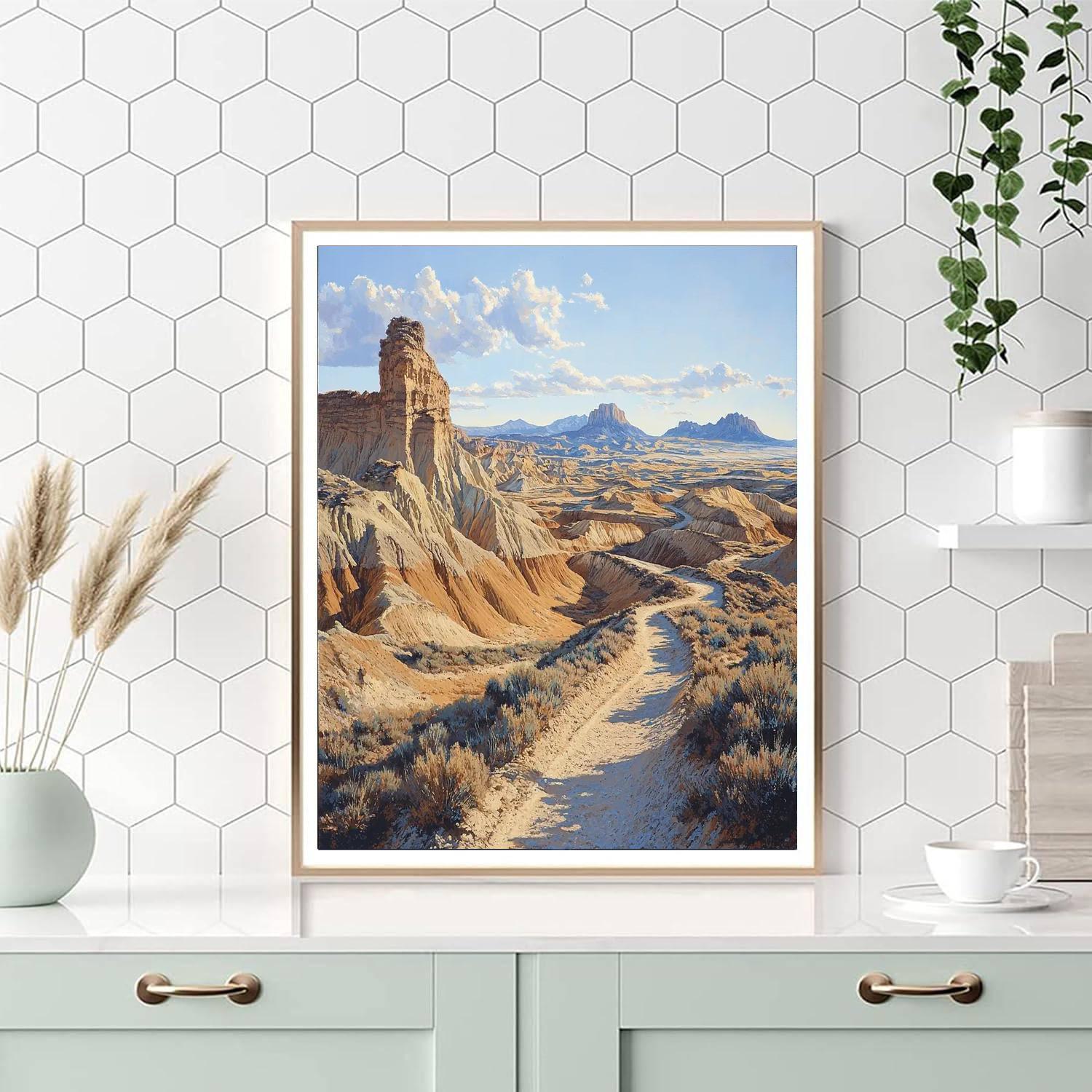 Bardenas Reales - Spain Paint By Number