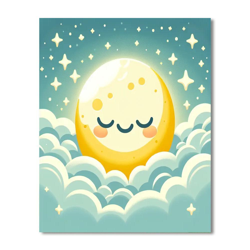 Caring Moonbeam DIY Paint By Numbers