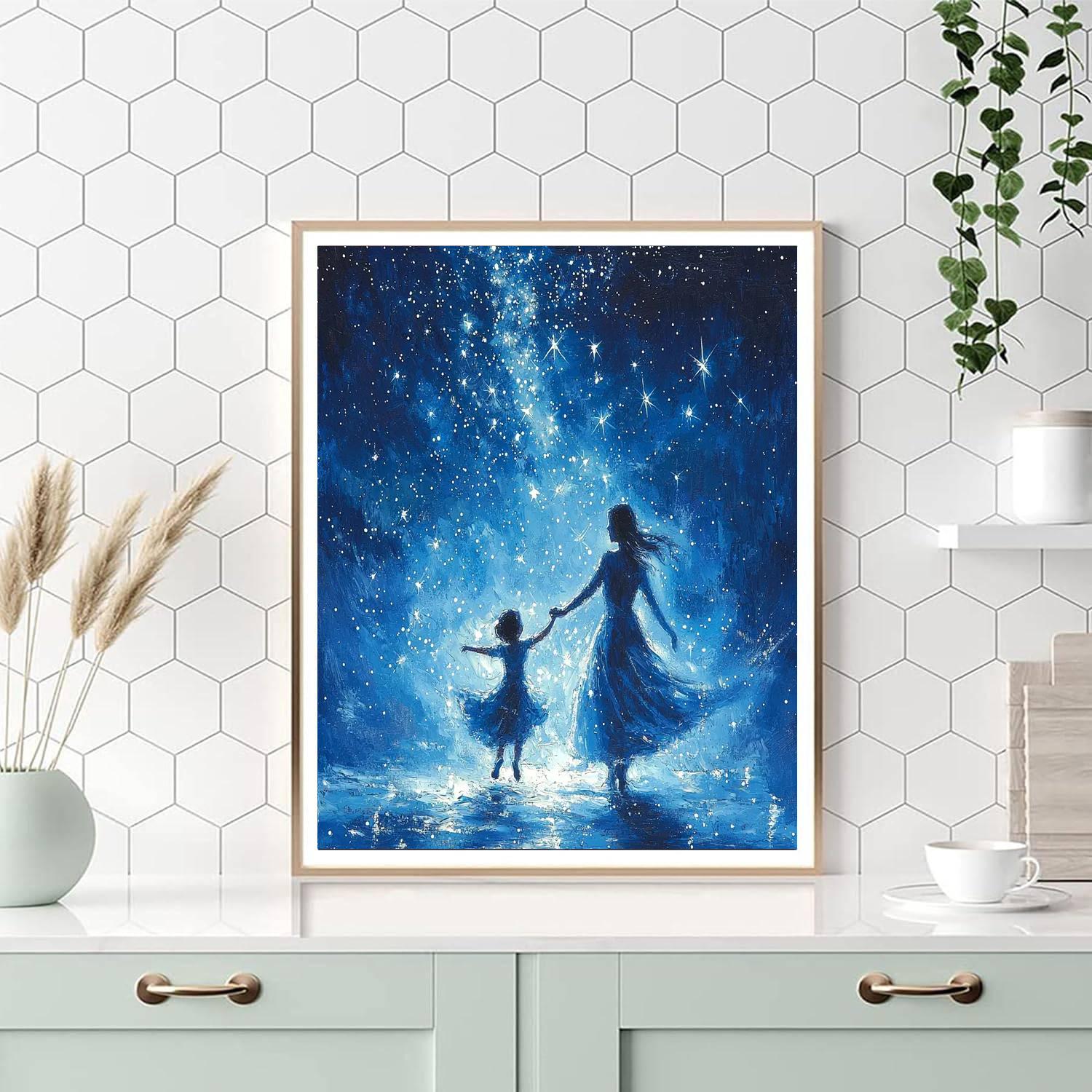Dance Of A Thousand Stars Paint By Color