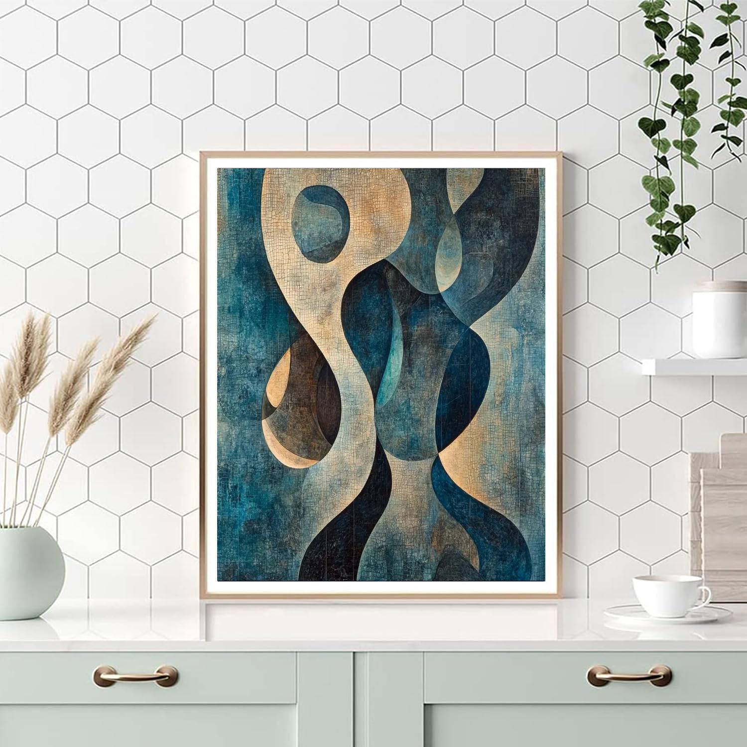 Max Ernst Inspired Mirage Of The Unseen  Paint By Numbers Art