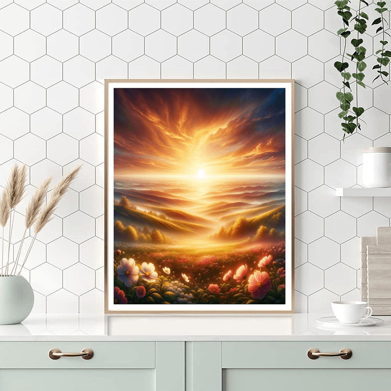 Glorious Sunrise DIY Paint By Numbers